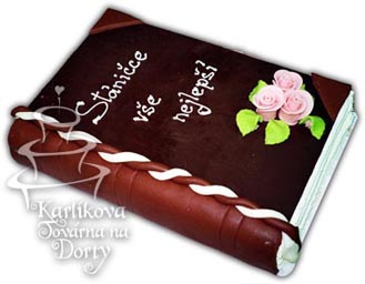 Narozeninové dorty – dort kniha n14
