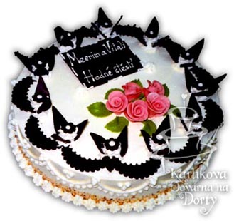 Svatební dorty – dort velké kolo s14